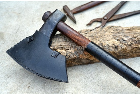 Viking Battle Axe | Hand-Forged 5160 Steel | EverestForge